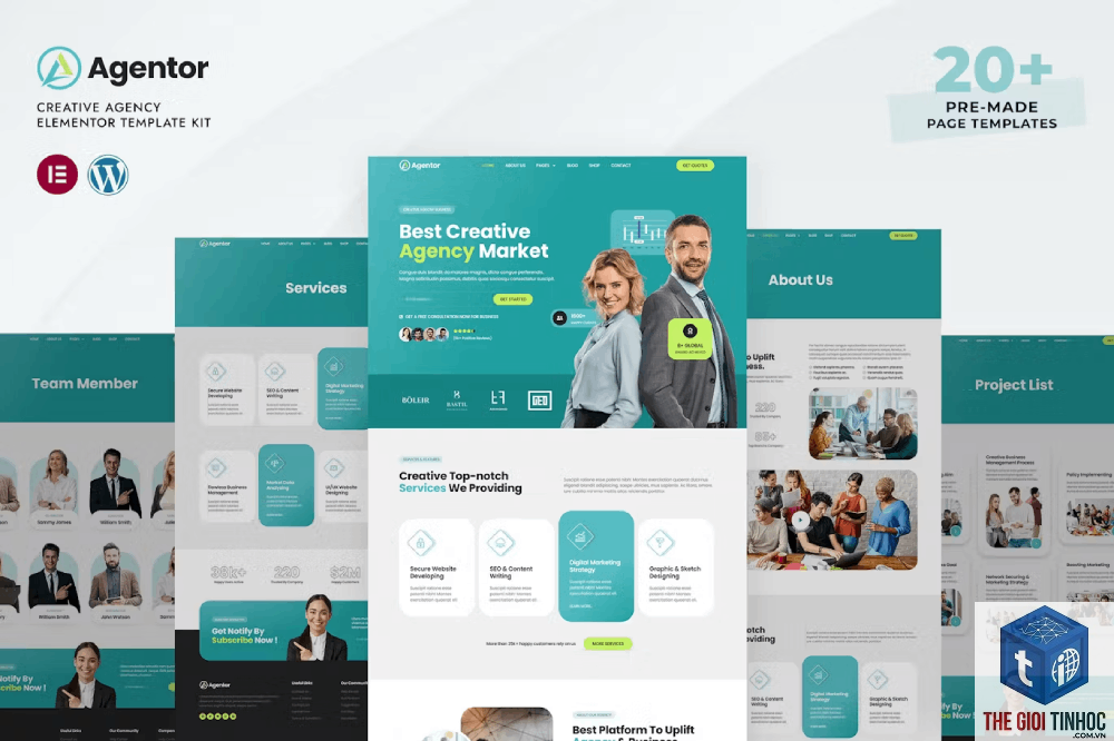agency template elementor - Hình 4