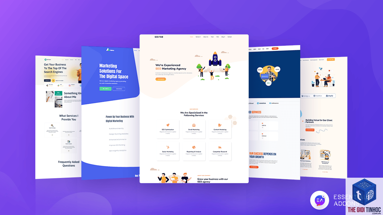 agency template elementor - Hình 1