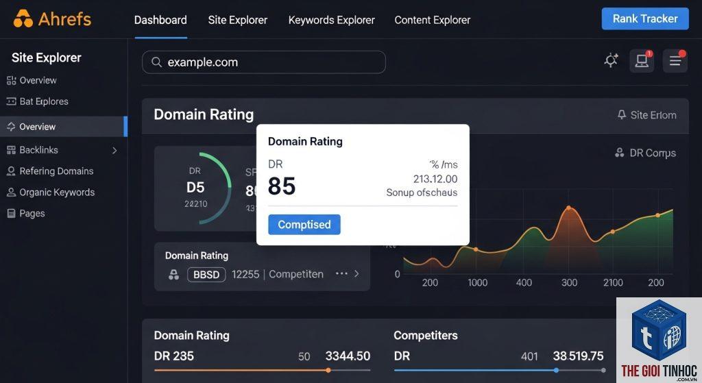 ahrefs domain rating là gì