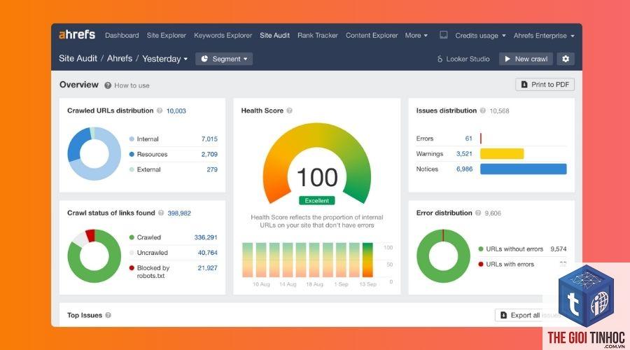 ahrefs site audit tool là gì - Hình 4