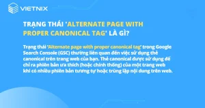 alternate page with proper canonical là gì