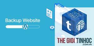 backup dữ liệu wordpress cơ bản