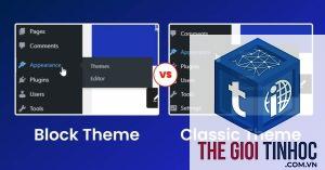block theme vs classic theme