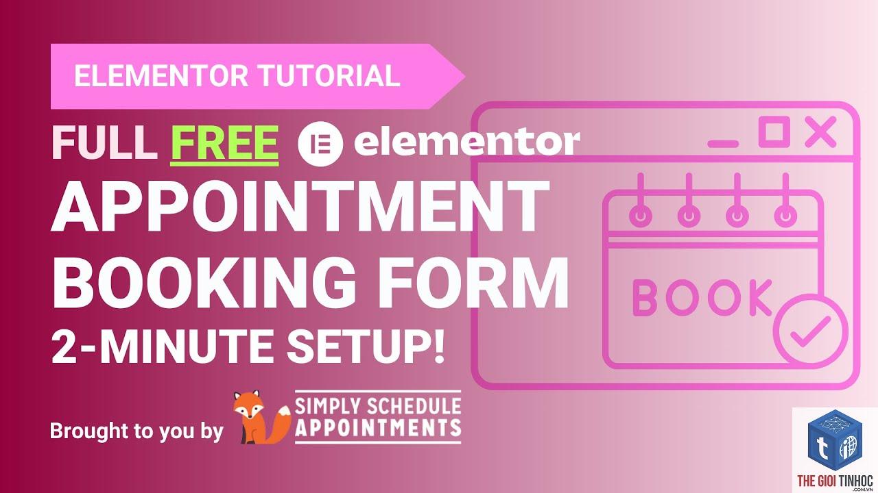 booking form elementor - Hình 3