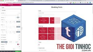 booking form elementor