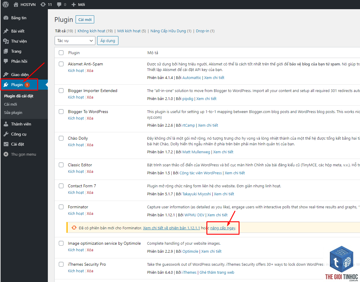 cập nhật plugin wordpress - Hình 3