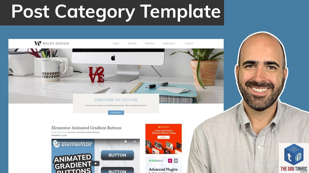 category template elementor - Hình 4
