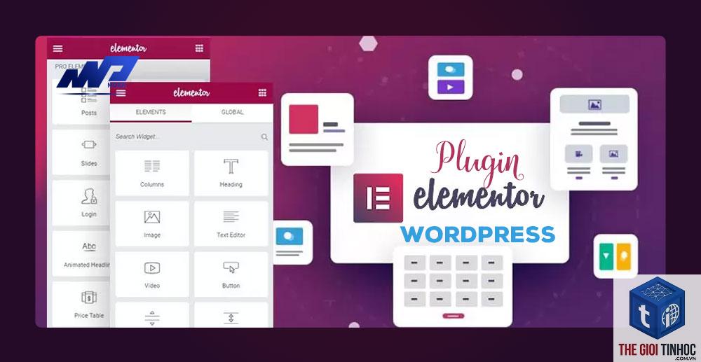 cấu trúc giao diện elementor