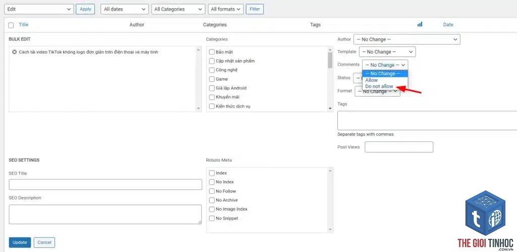 chặn bình luận wordpress - Hình 2