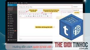 chỉnh sửa bài viết wordpress