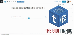 chỉnh sửa block wordpress