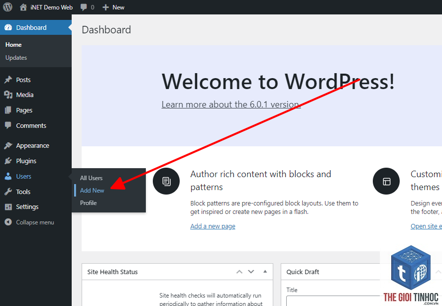 chỉnh sửa user wordpress - Hình 4