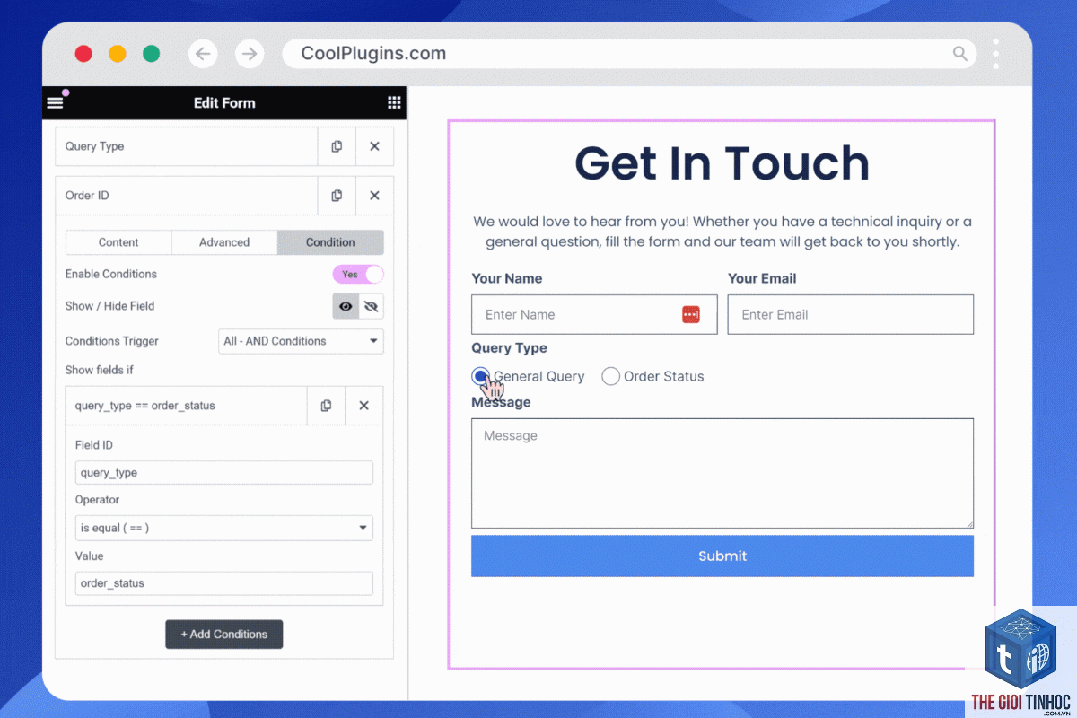 conditional form elementor - Hình 2