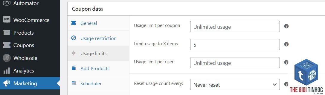 coupon usage limits - Hình 5