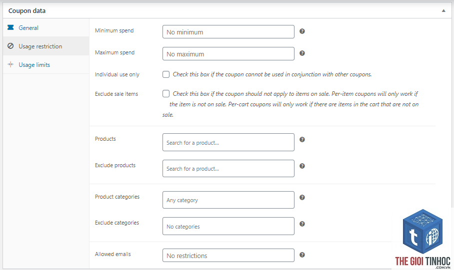 coupon usage restriction - Hình 1