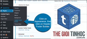 custom footer elementor