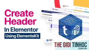 custom header elementor
