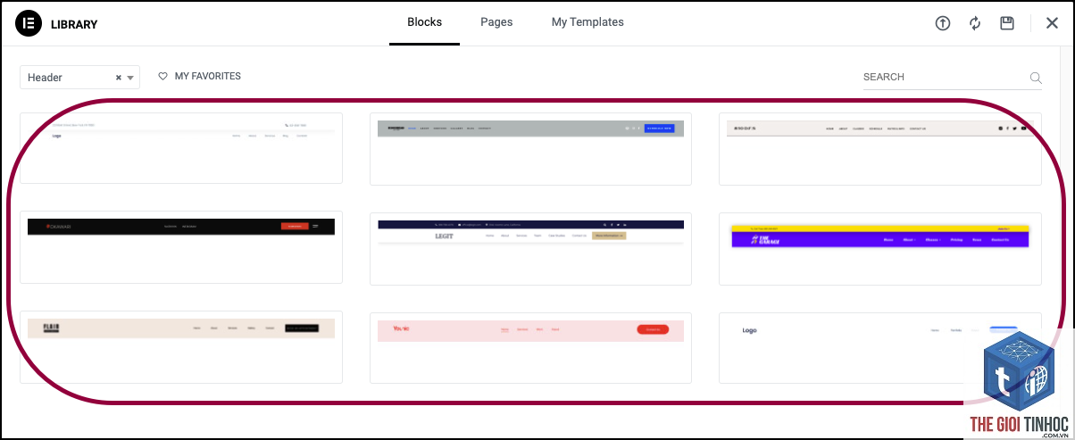 custom header elementor - Hình 4