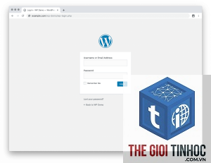 đăng nhập wordpress