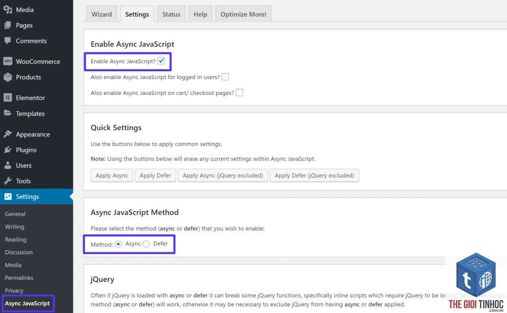 defer javascript wordpress