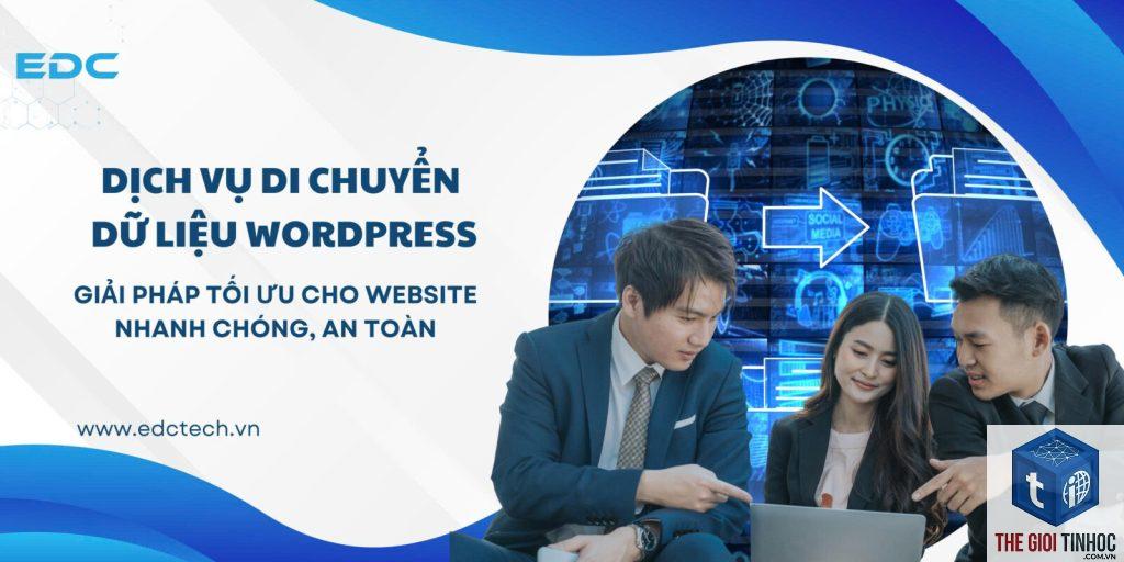 di chuyển dữ liệu wordpress
