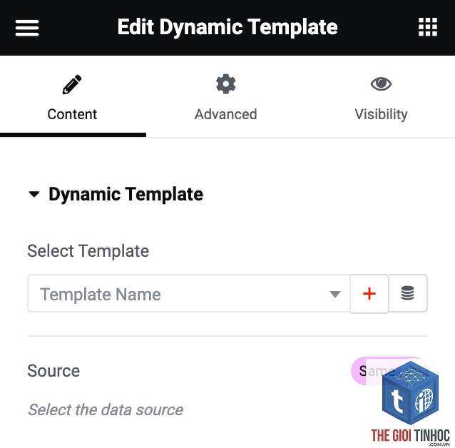 dynamic template elementor