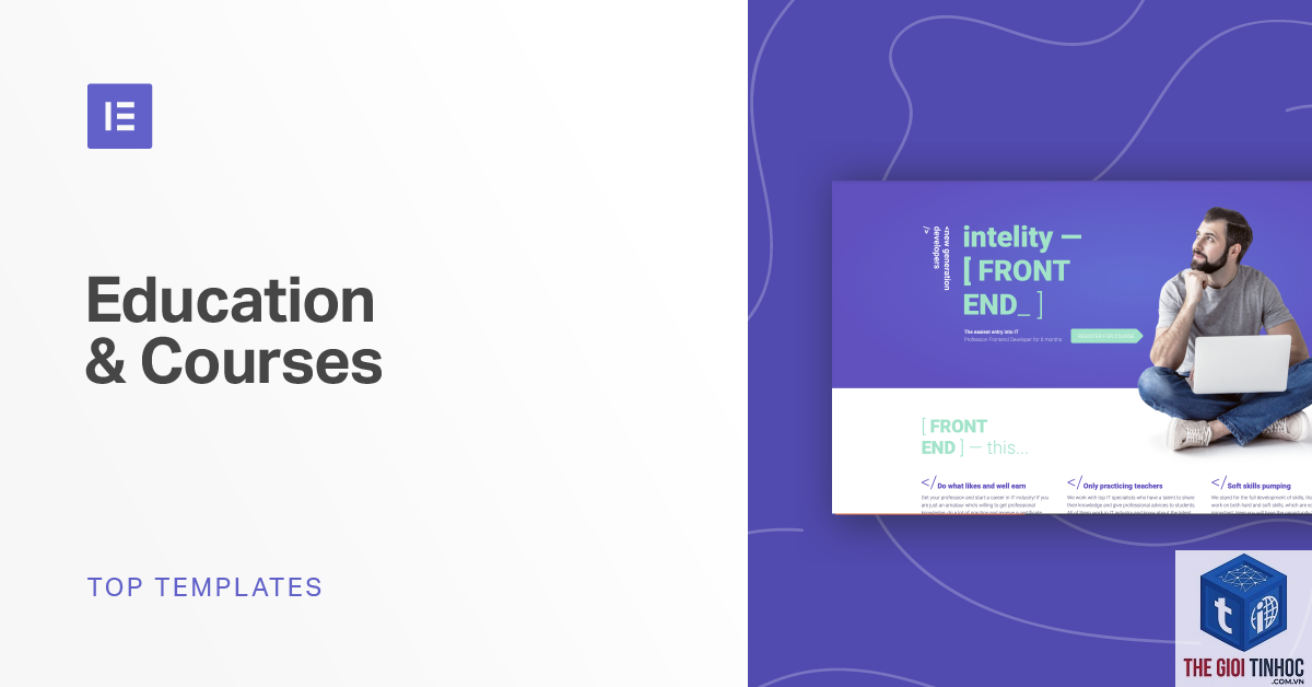 education template elementor - Hình 2