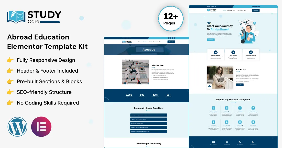 education template elementor - Hình 3