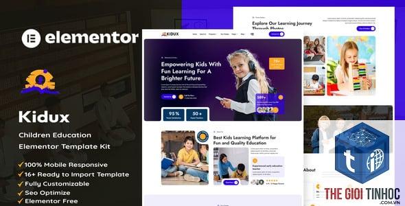 education template elementor - Hình 5