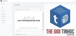 elementor 404 template lỗi