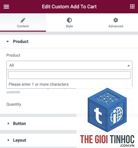 elementor add to cart lỗi