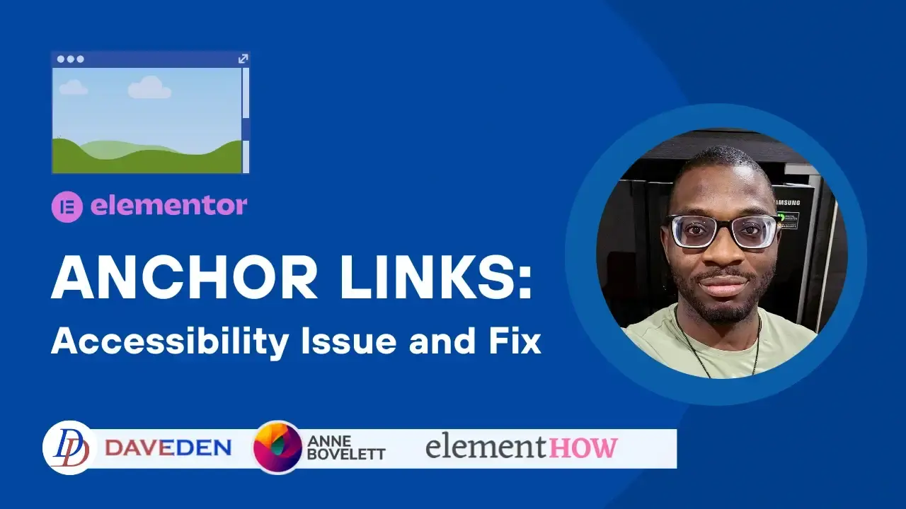 elementor anchor link lỗi - Hình 2