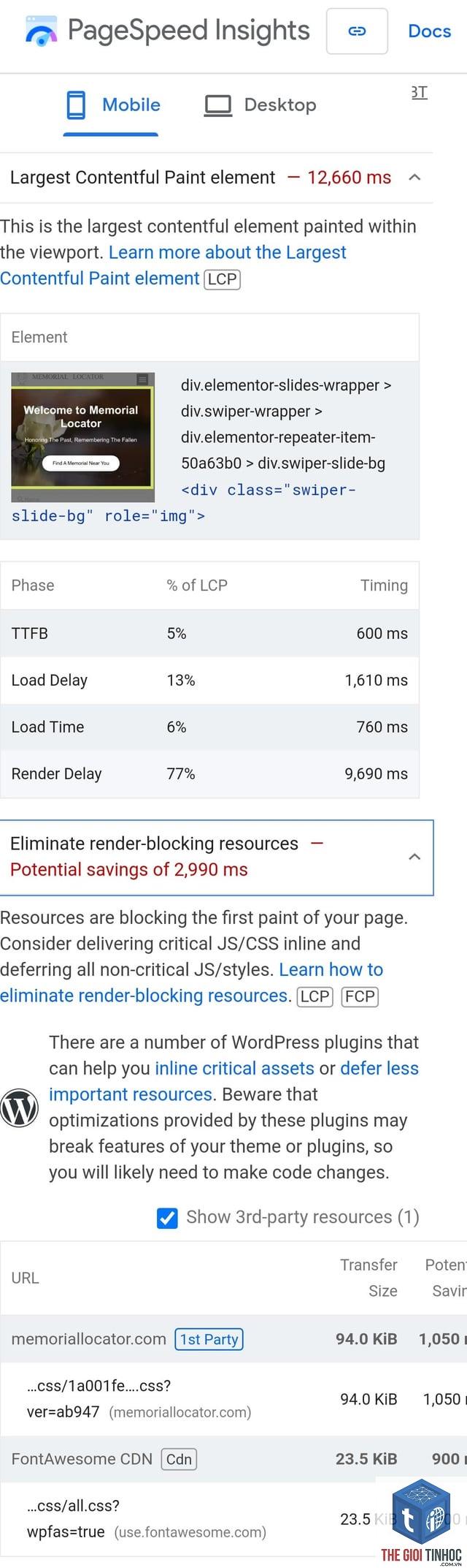 elementor ảnh hưởng tốc độ wordpress - Hình 4