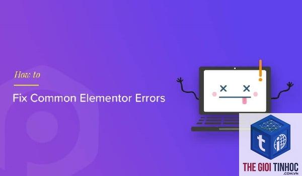 elementor bị crash