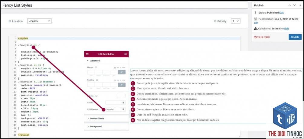elementor custom code - Hình 2