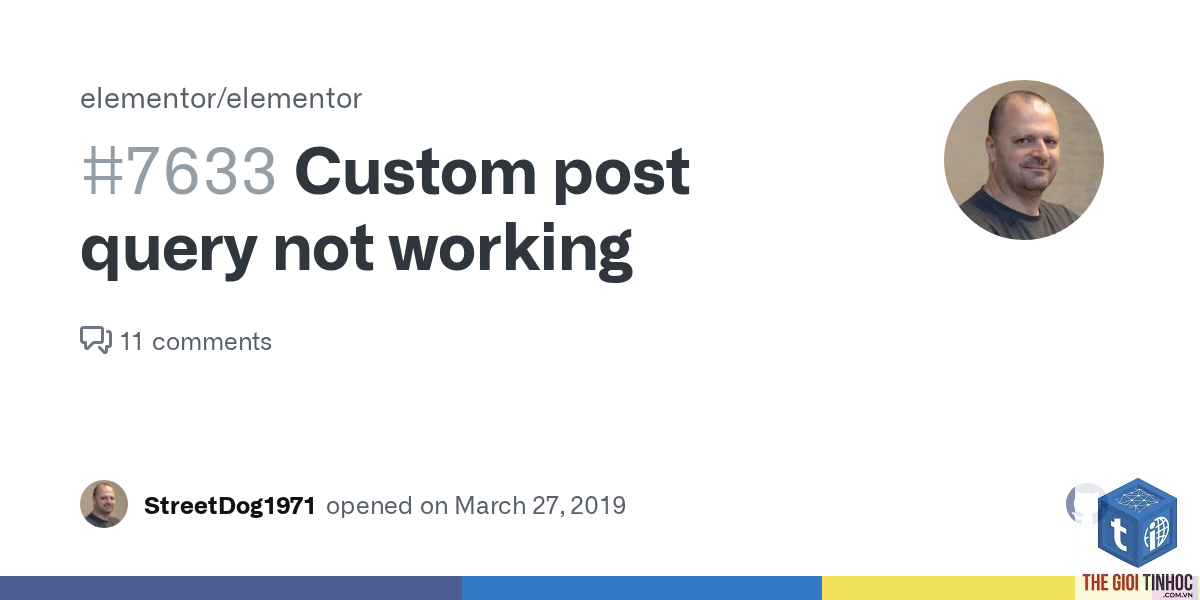 elementor custom query lỗi - Hình 1