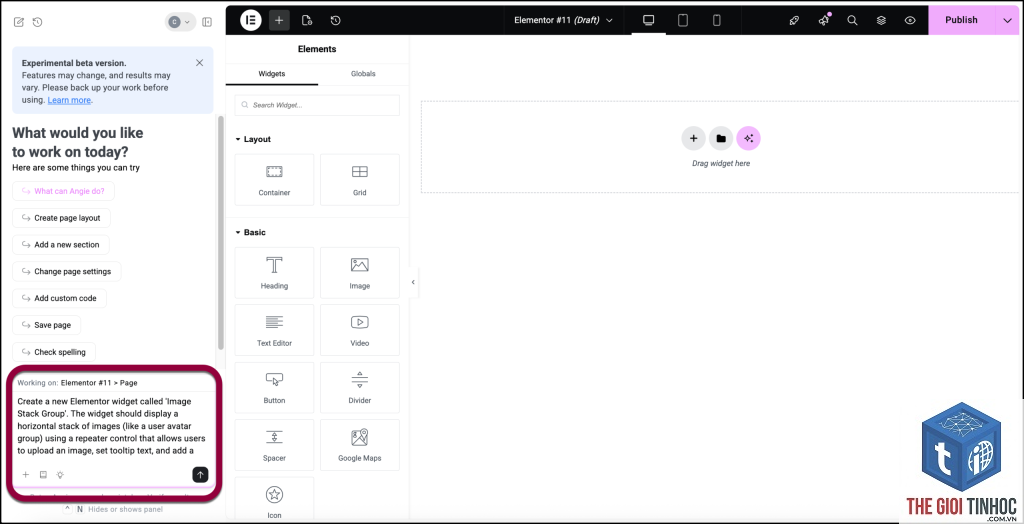 elementor custom widget