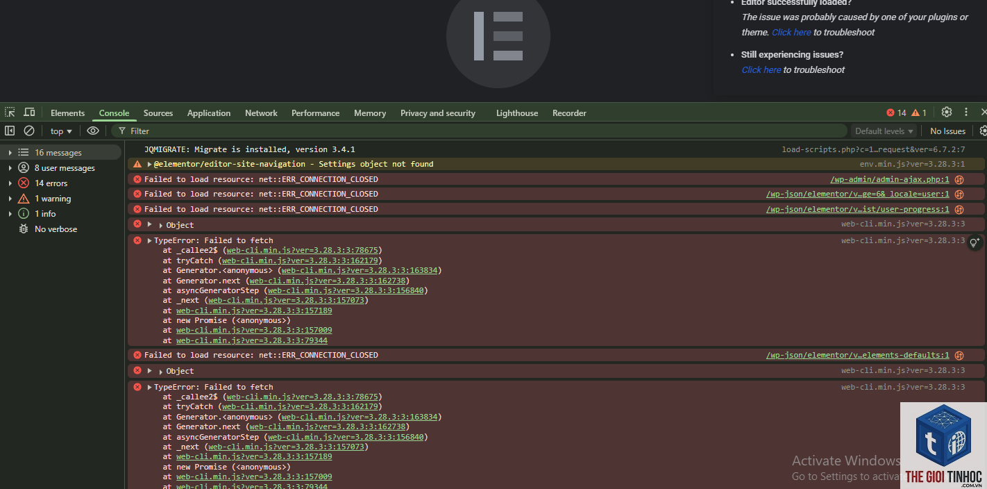 elementor editor ajax error - Hình 4