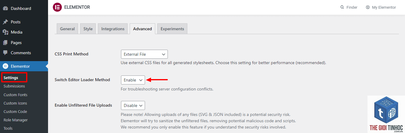 elementor editor not loading - Hình 3