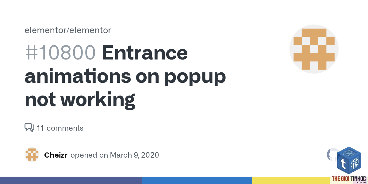 elementor entrance animation lỗi - Hình 3