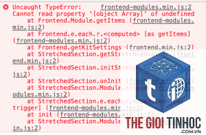 elementor frontend js error