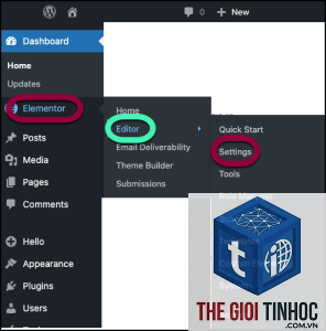 elementor google fonts lỗi
