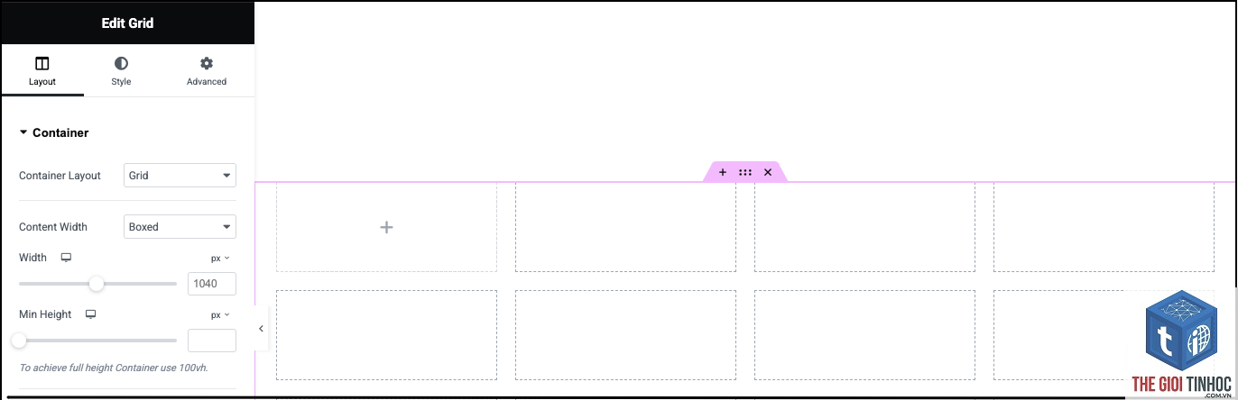 elementor grid layout lỗi - Hình 4