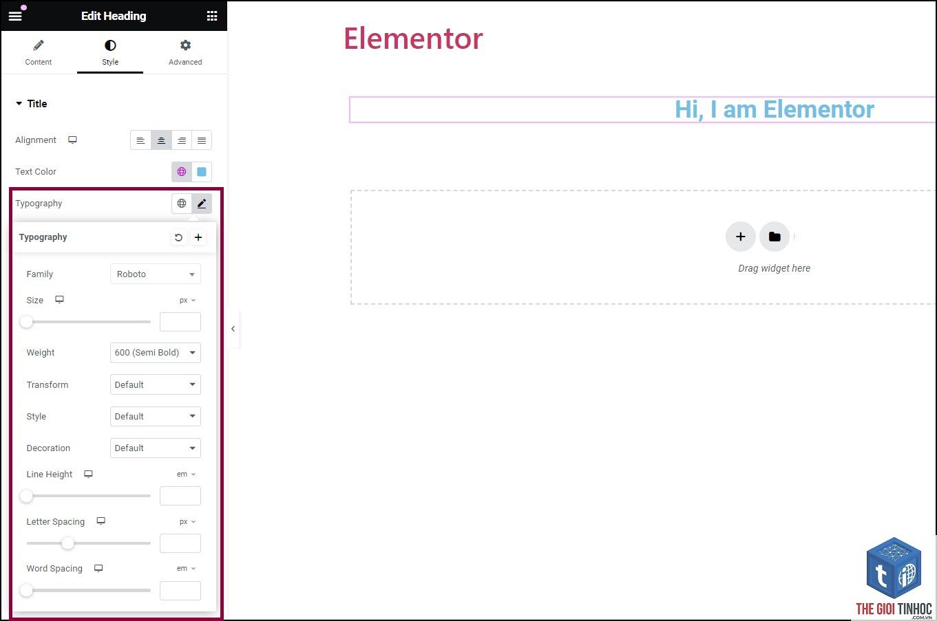 elementor heading widget lỗi - Hình 5