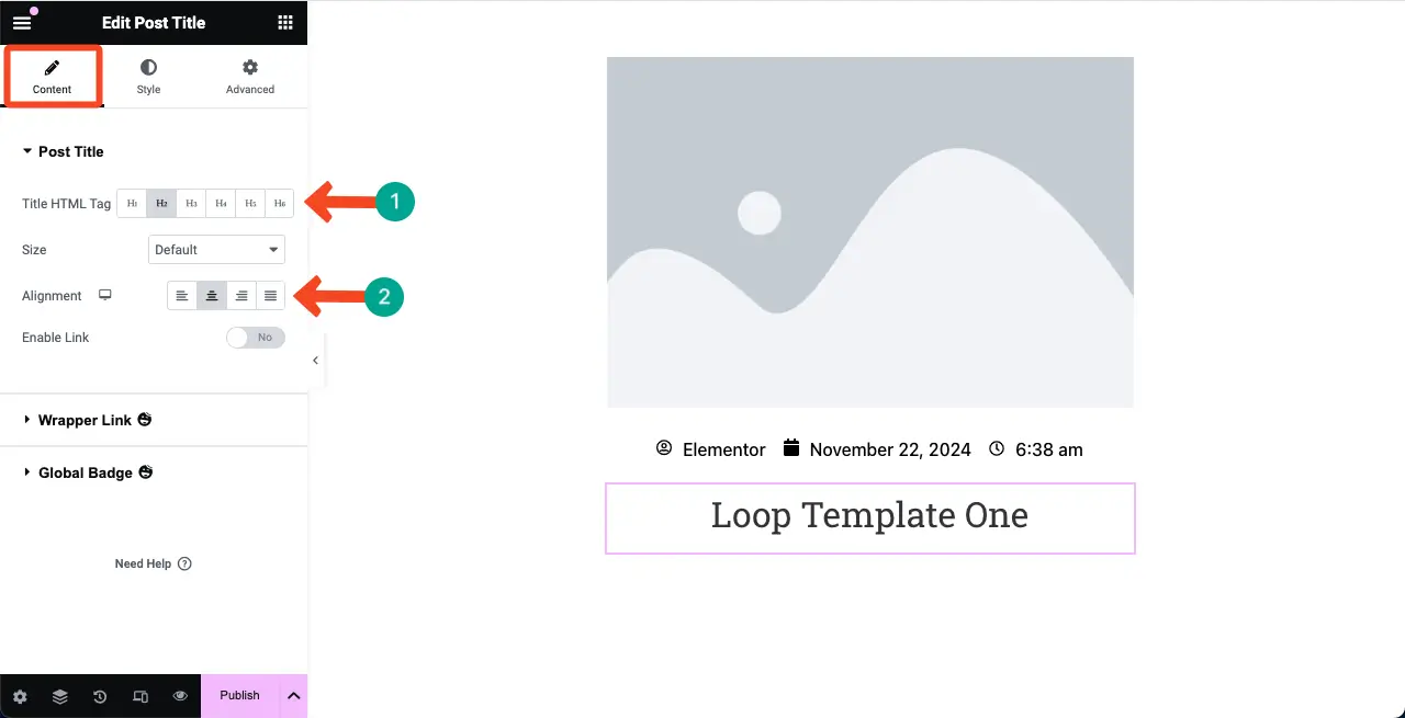 elementor loop grid không hiển thị - Hình 5