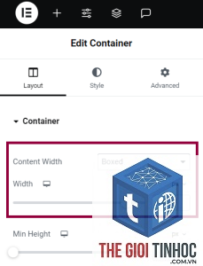 elementor margin lỗi