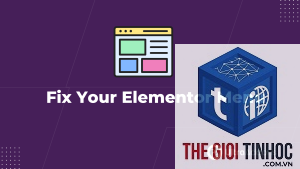 elementor nav menu lỗi