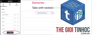 elementor nested elements lỗi