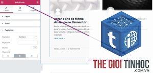 elementor pagination lỗi