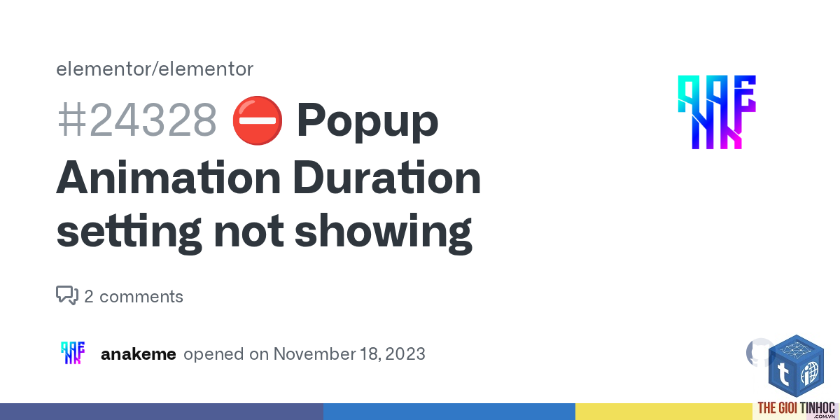 elementor popup animation lỗi - Hình 2